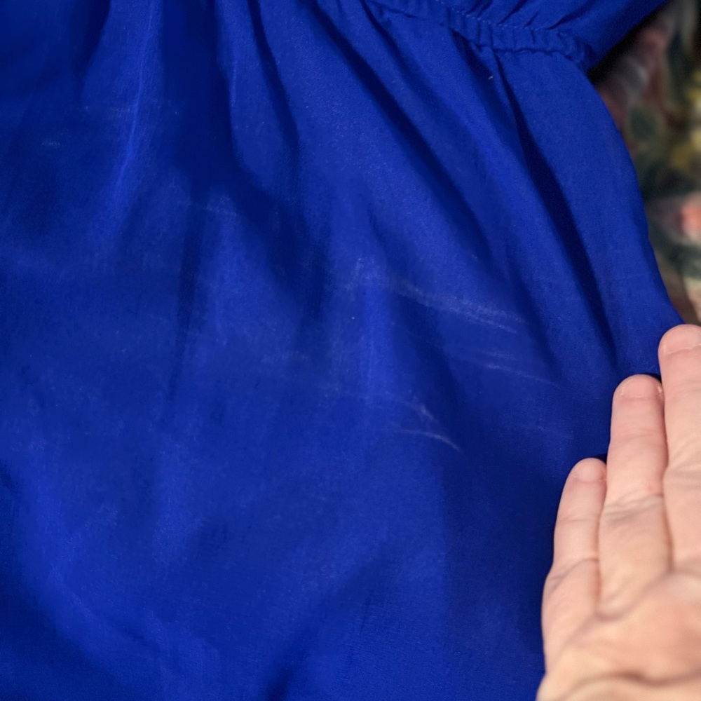 Elegant Blue Women's Top‎ - Picture 4 of 4